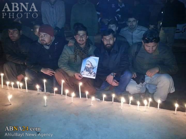 Photos: Anti-Saudi protest against Sheikh Nimr's execution held in Sukkur, Hyderabad, Gilgit (Pakistan)